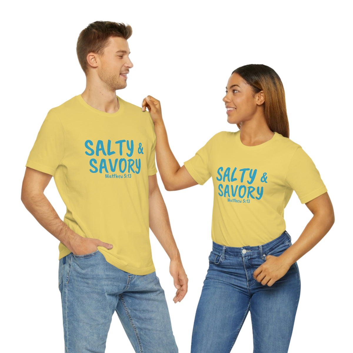 "Salty & Savory" Unisex Jersey Short Sleeve Tee