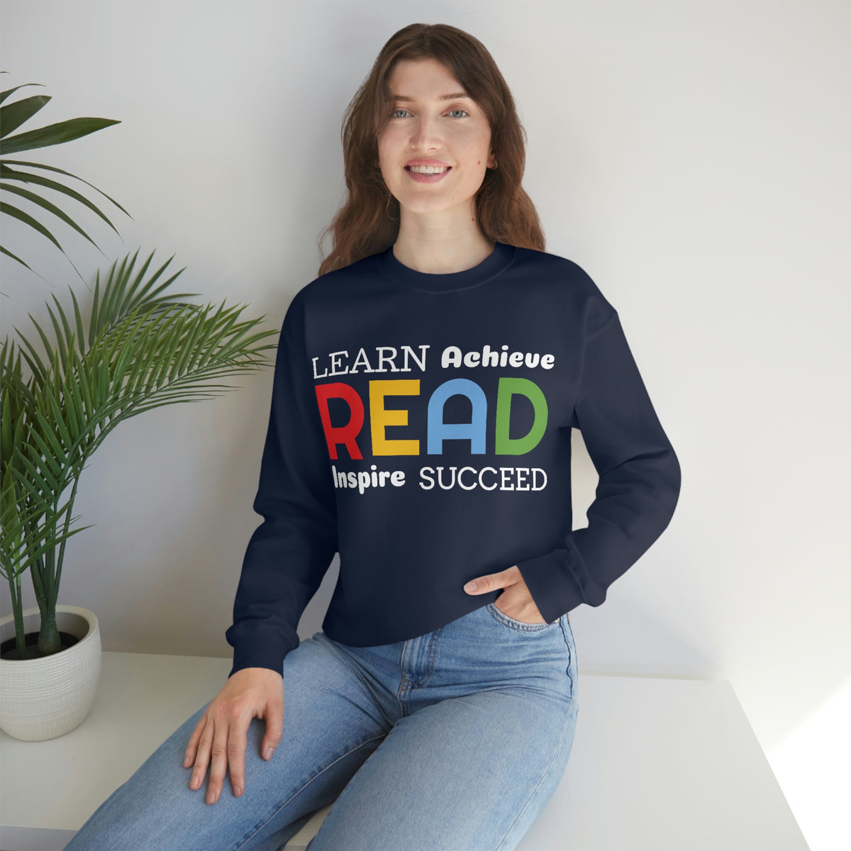 READ Sweatshirt Unisex Heavy Blend™ Crewneck Sweatshirt
