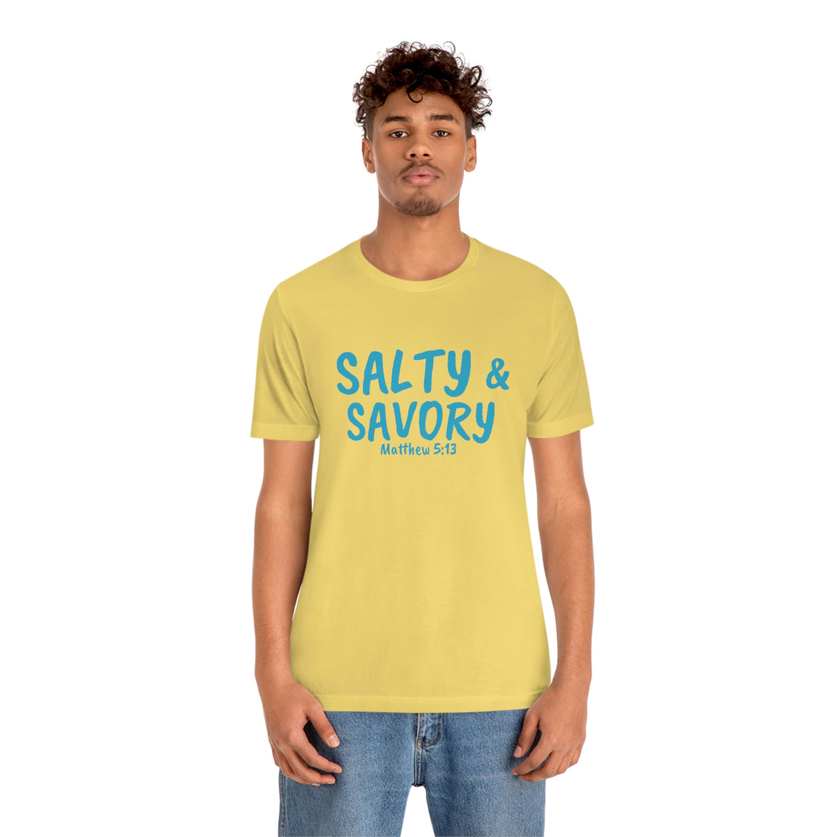 "Salty & Savory" Unisex Jersey Short Sleeve Tee