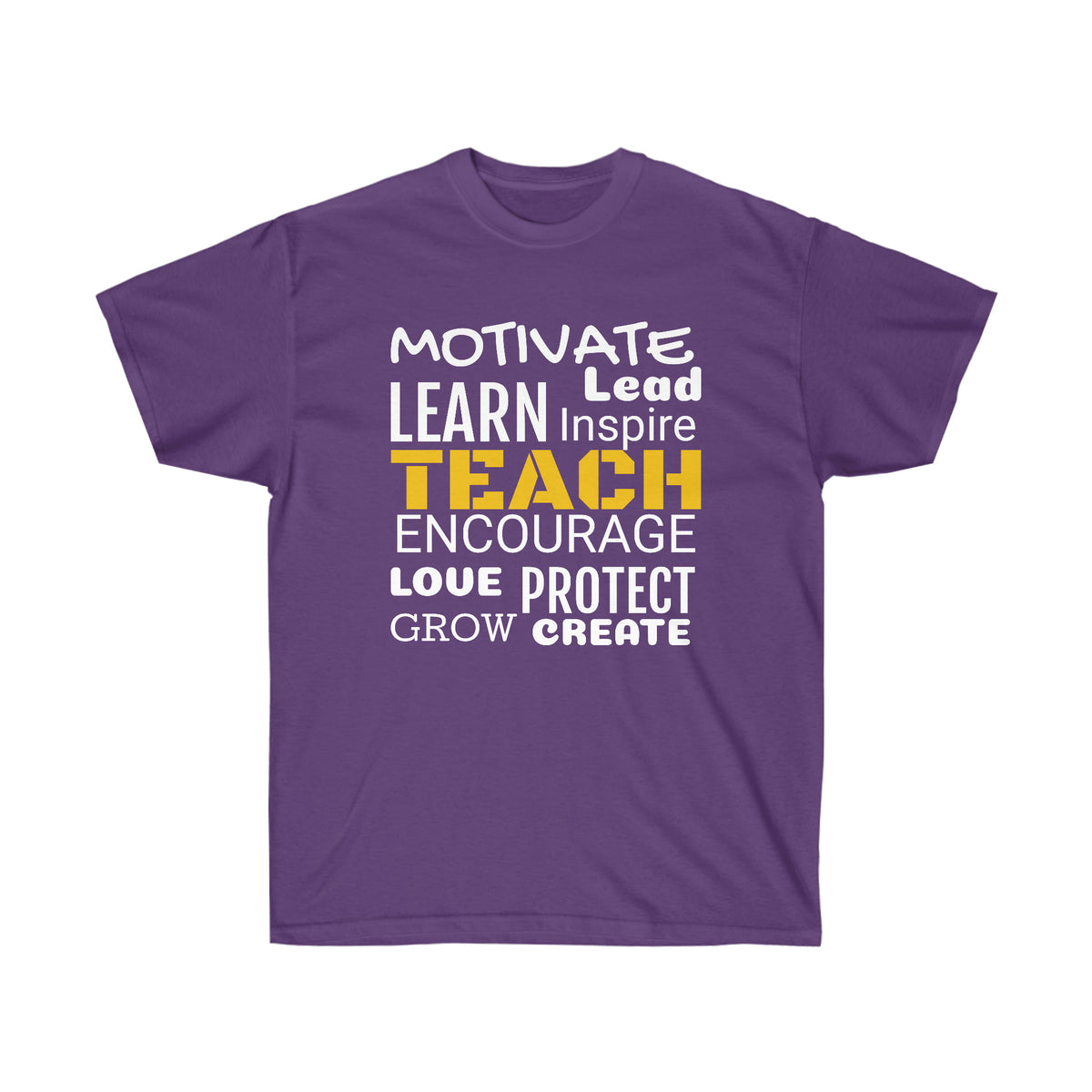 "TEACH" Unisex Ultra Cotton Tee