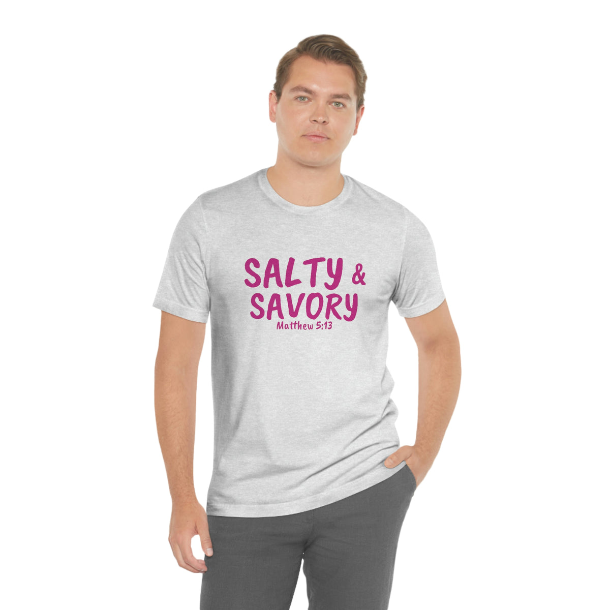 "Salty & Savory" Unisex Jersey Short Sleeve Tee