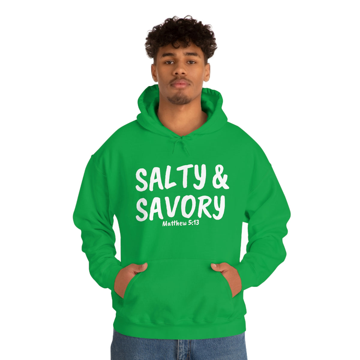 "Salty and Savory Unisex Heavy Blend™ Hooded Sweatshirt