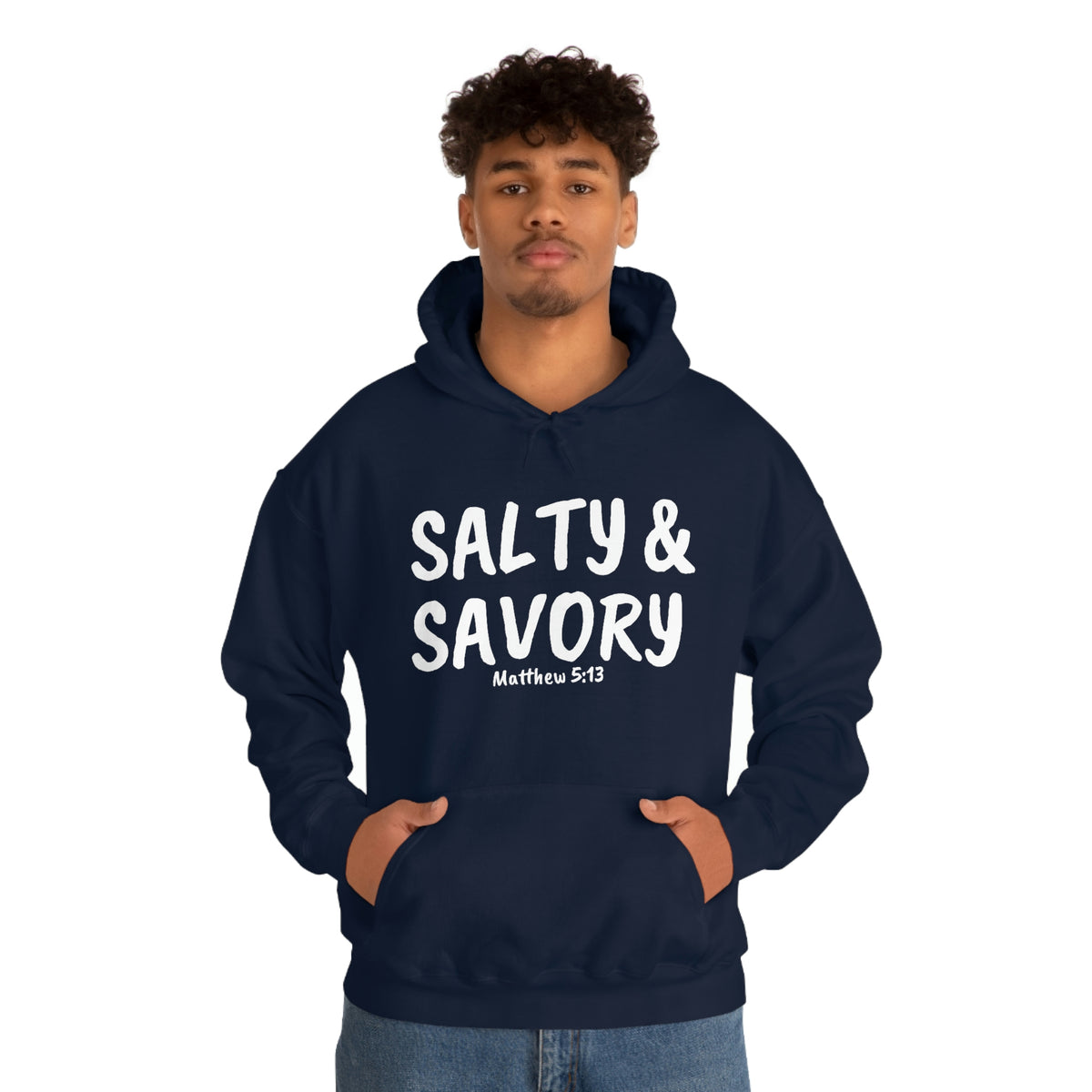 "Salty and Savory Unisex Heavy Blend™ Hooded Sweatshirt