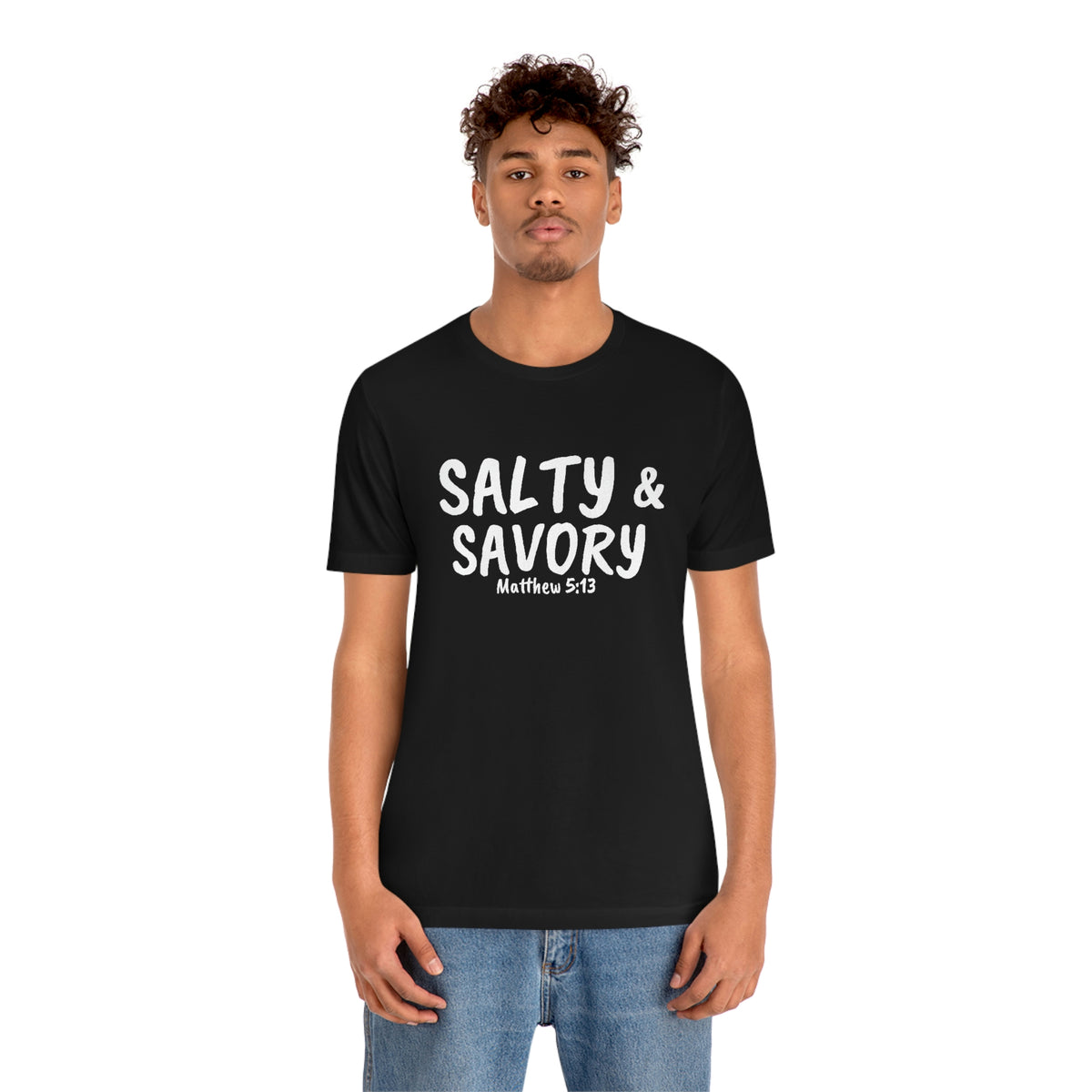 "Salty & Savory" Unisex Jersey Short Sleeve Tee