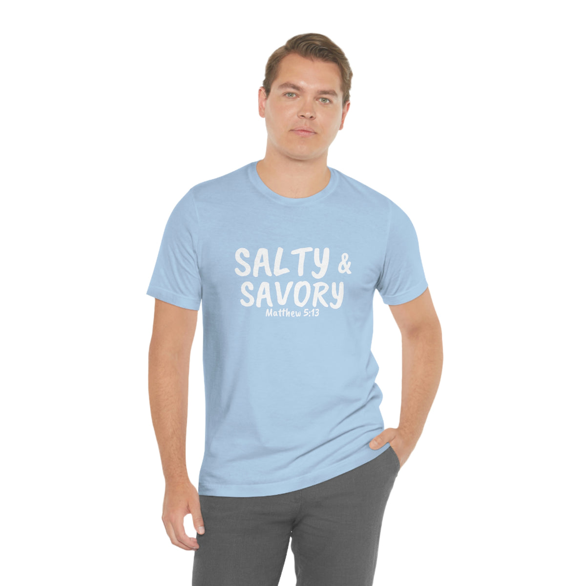 "Salty & Savory" Unisex Jersey Short Sleeve Tee
