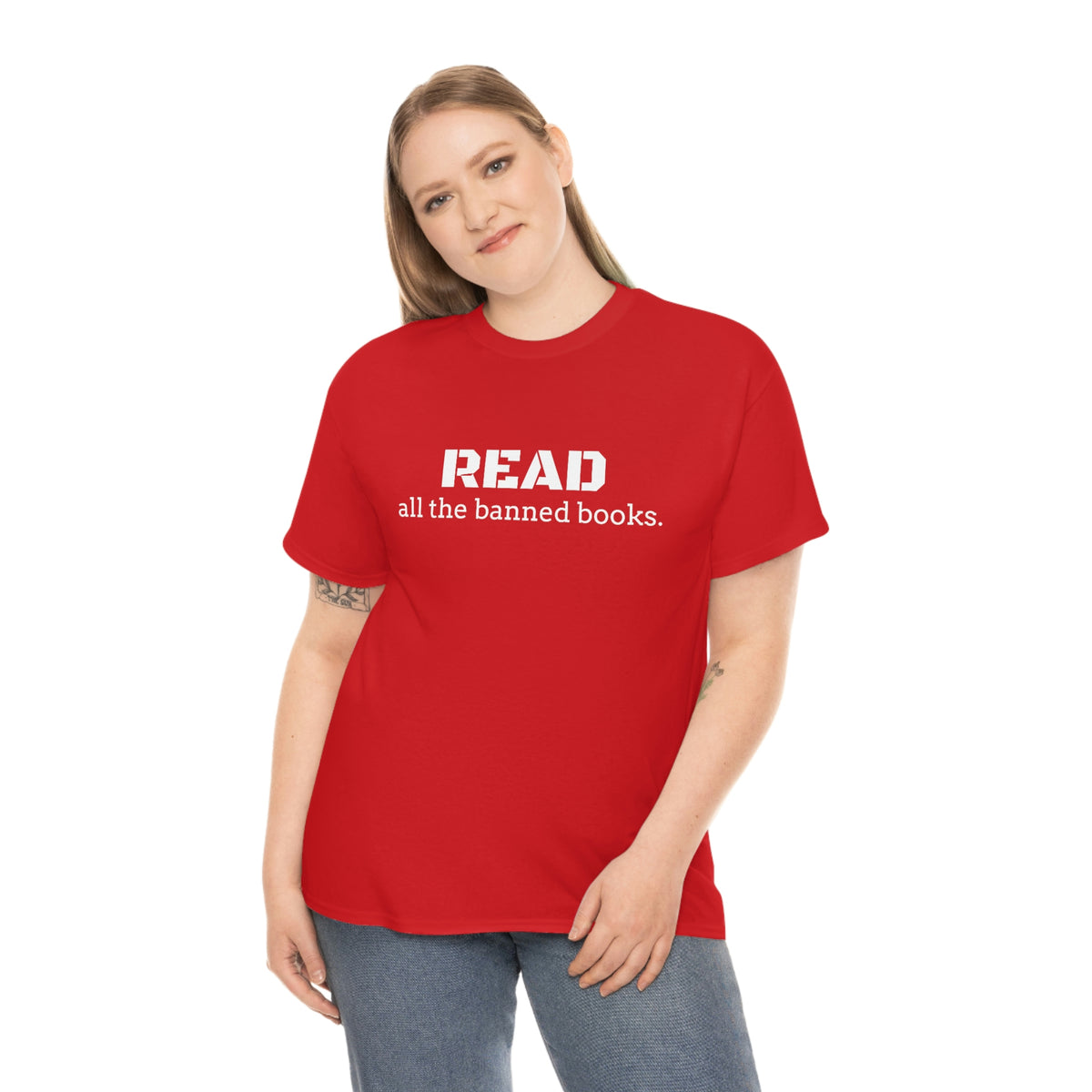 Read the Banned Books Unisex Heavy Cotton Tee