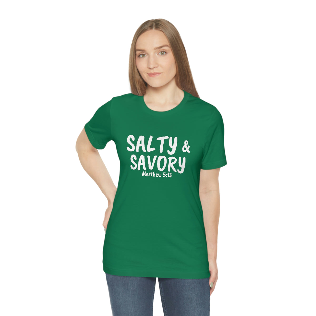 "Salty & Savory" Unisex Jersey Short Sleeve Tee