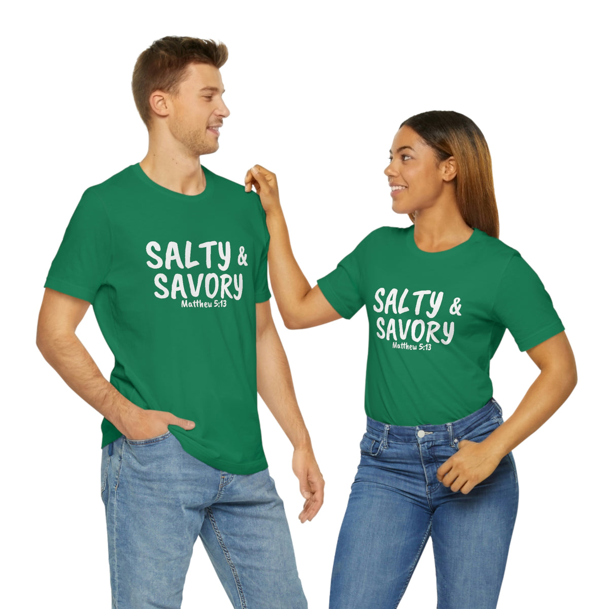 "Salty & Savory" Unisex Jersey Short Sleeve Tee