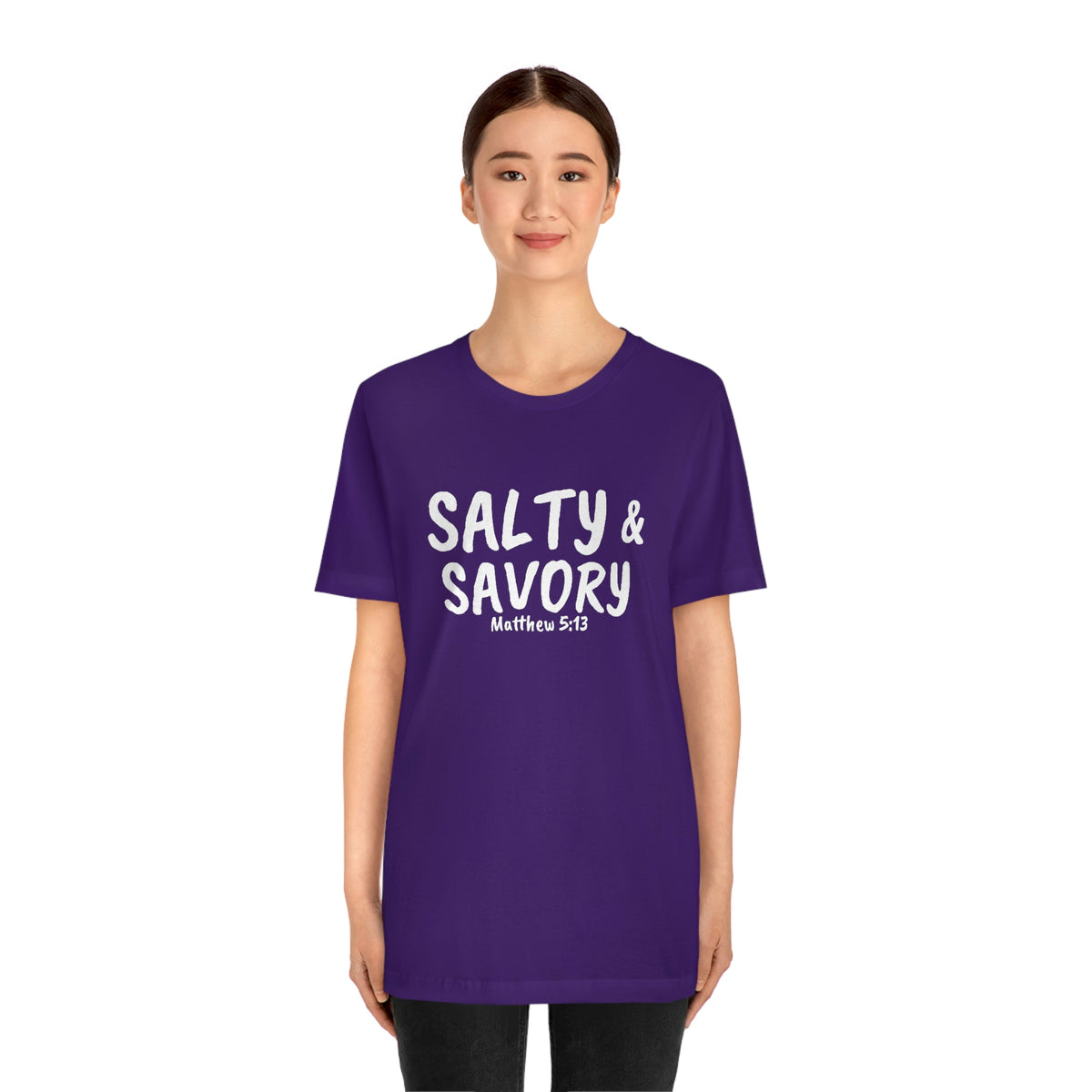 "Salty & Savory" Unisex Jersey Short Sleeve Tee