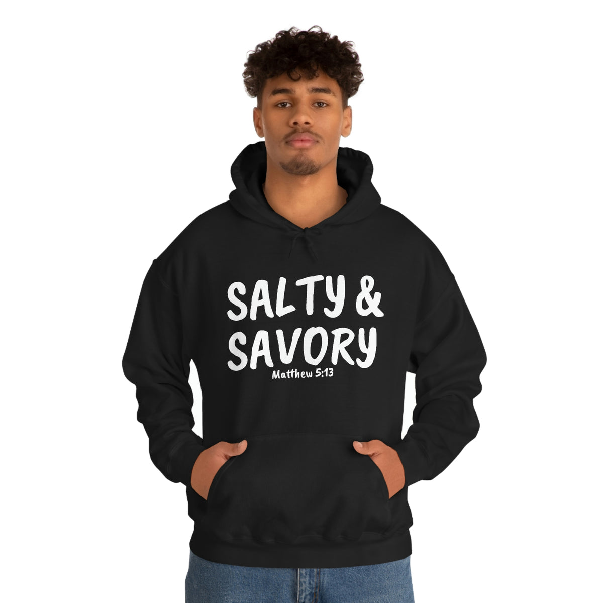 "Salty and Savory Unisex Heavy Blend™ Hooded Sweatshirt