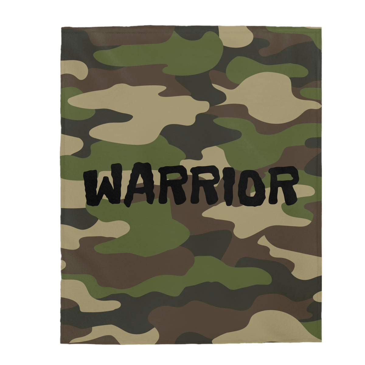 WARRIOR Velveteen Plush Blanket