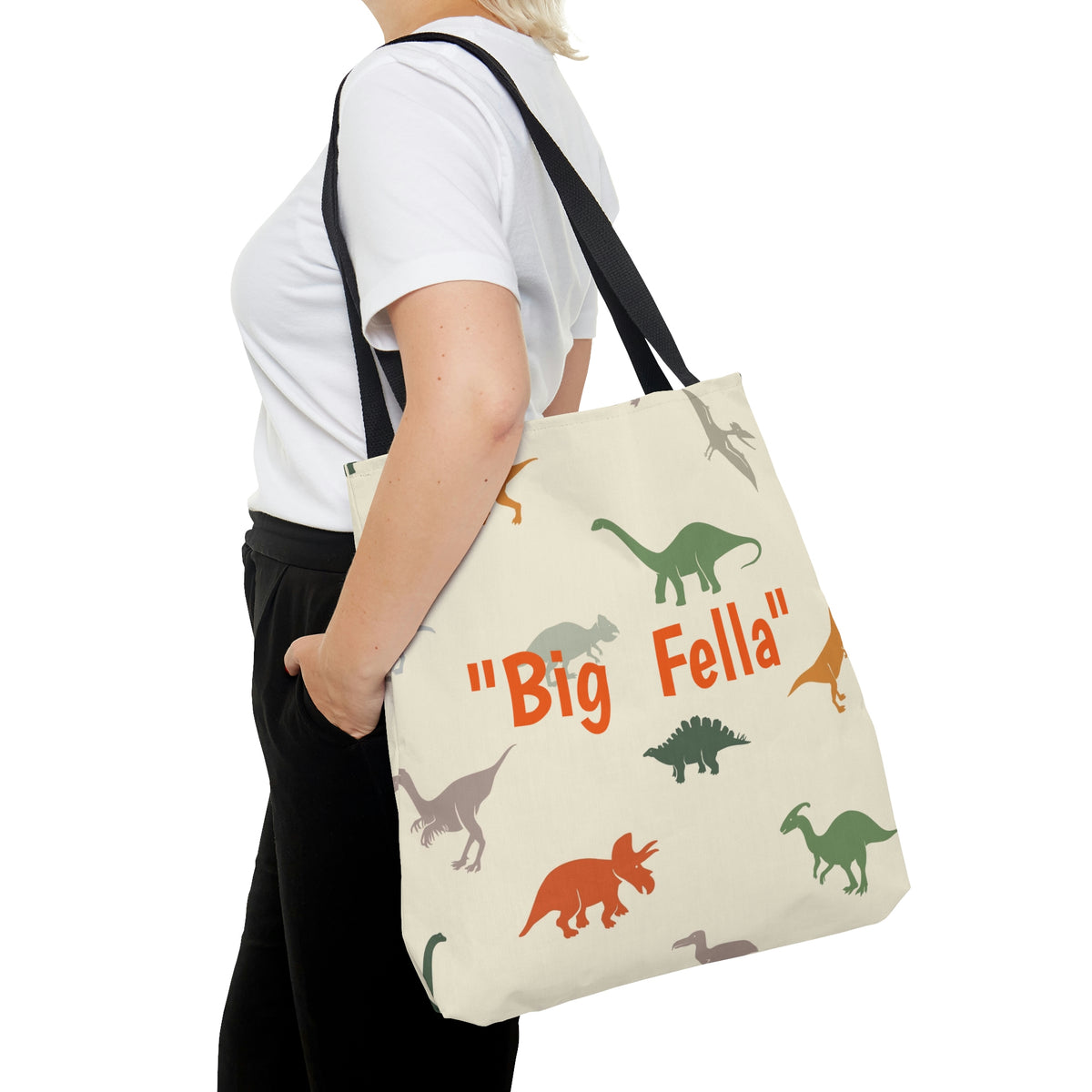 "Big Fella"  AOP Tote Bag