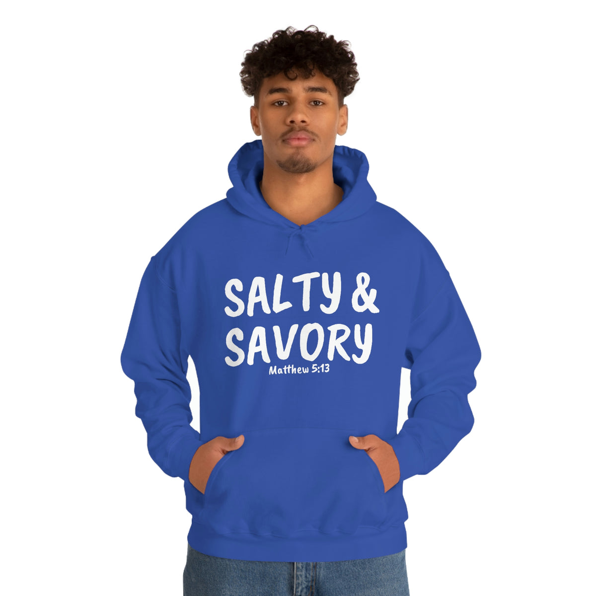 "Salty and Savory Unisex Heavy Blend™ Hooded Sweatshirt