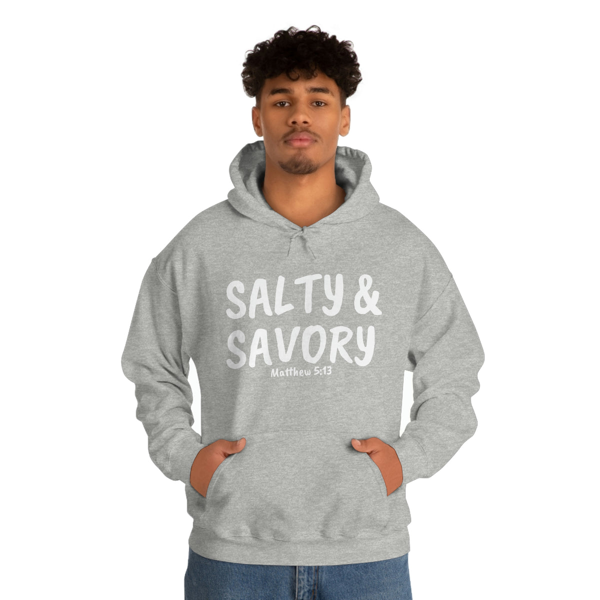"Salty and Savory Unisex Heavy Blend™ Hooded Sweatshirt