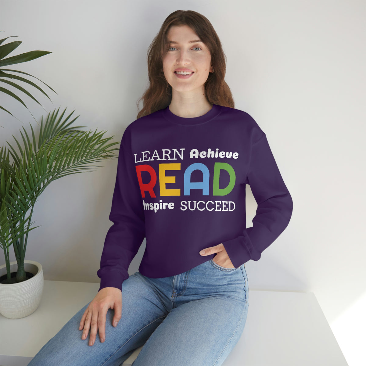 READ Sweatshirt Unisex Heavy Blend™ Crewneck Sweatshirt