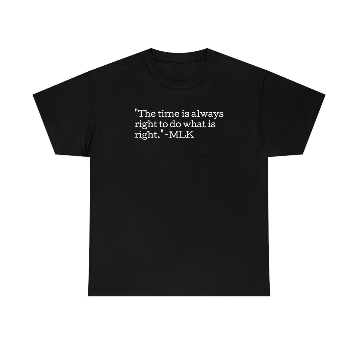 MLK Quote Unisex Heavy Cotton Tee