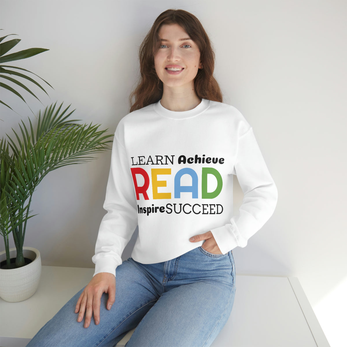 READ Sweatshirt Unisex Heavy Blend™ Crewneck Sweatshirt