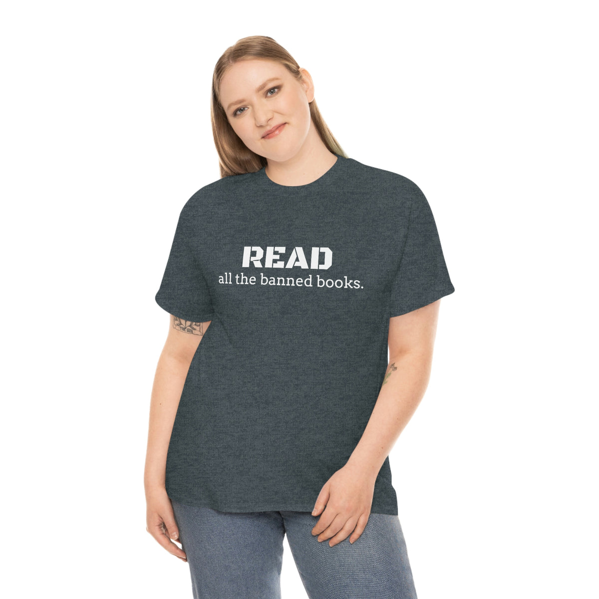 Read the Banned Books Unisex Heavy Cotton Tee