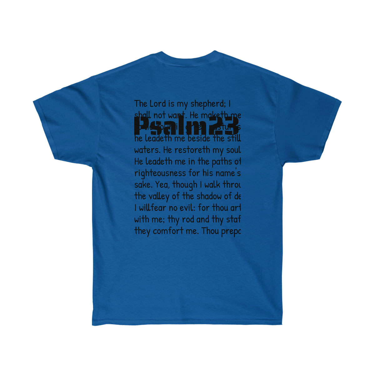 Psalm 23 Unisex Ultra Cotton Tee
