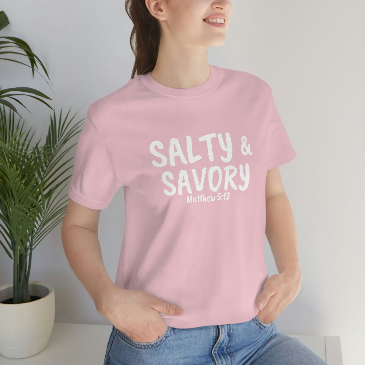 "Salty & Savory" Unisex Jersey Short Sleeve Tee