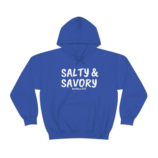 "Salty and Savory Unisex Heavy Blend™ Hooded Sweatshirt