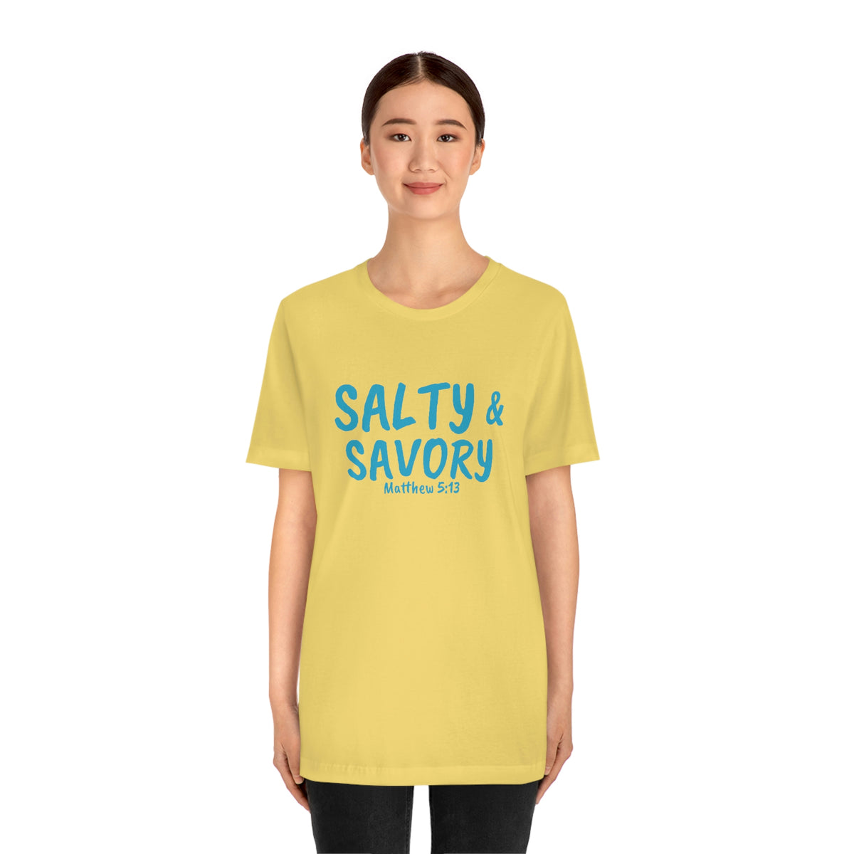 "Salty & Savory" Unisex Jersey Short Sleeve Tee