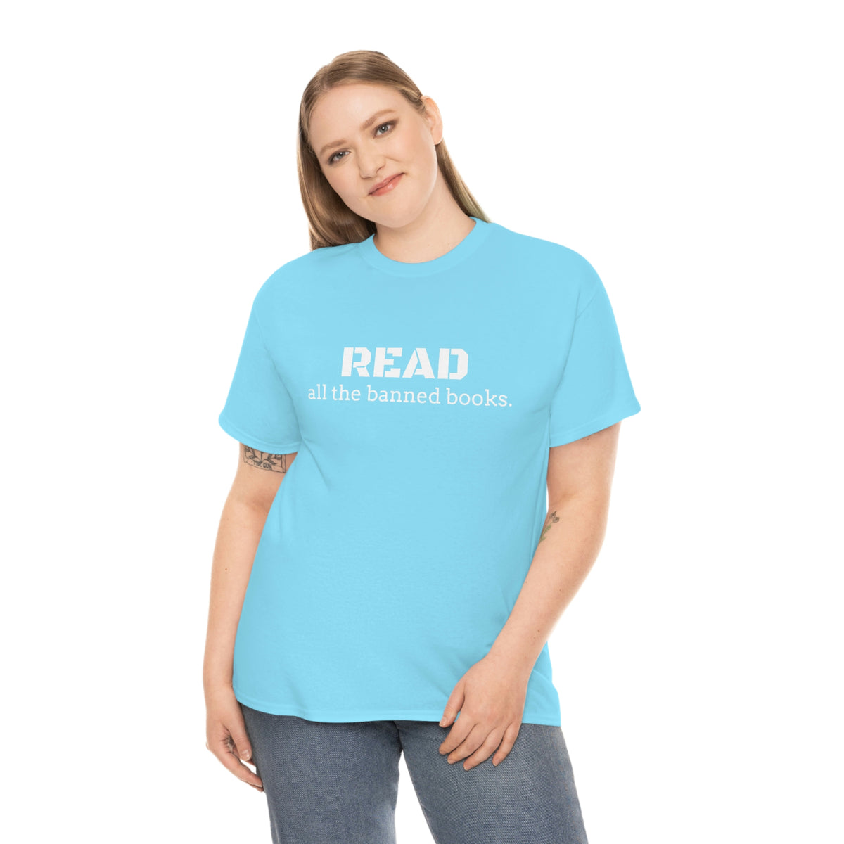 Read the Banned Books Unisex Heavy Cotton Tee