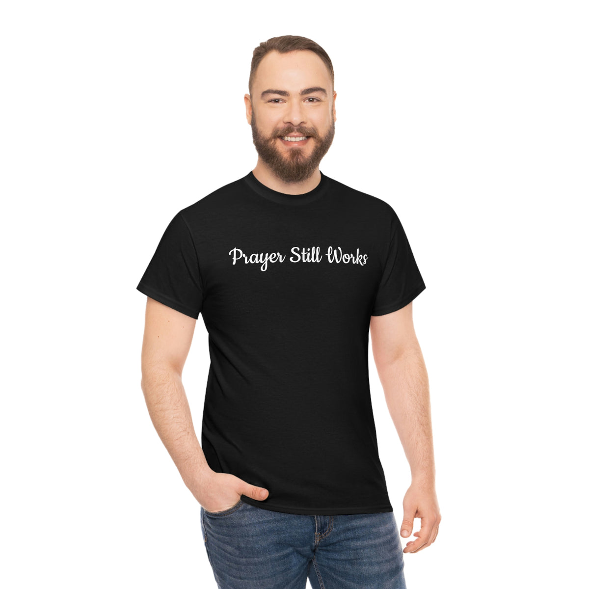 Prayer Still Works Unisex Heavy Cotton Tee