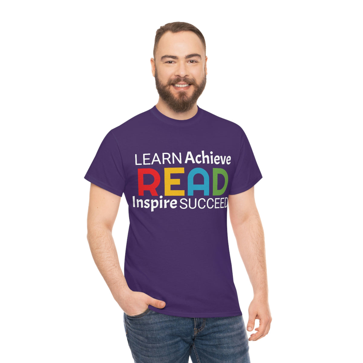 READ Unisex Heavy Cotton Tee
