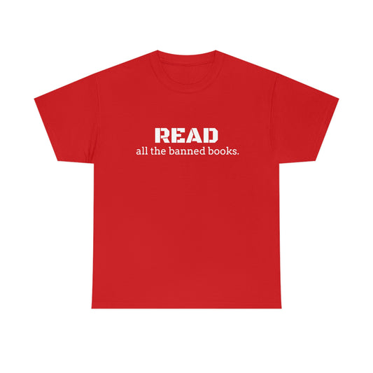Read the Banned Books Unisex Heavy Cotton Tee