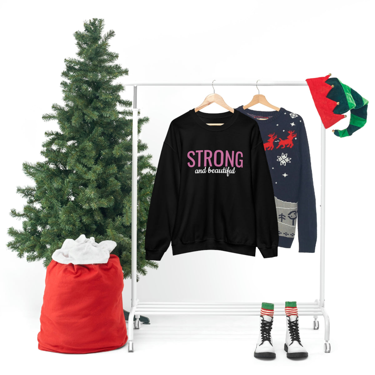 Strong and Beautiful Crewneck Sweatshirt