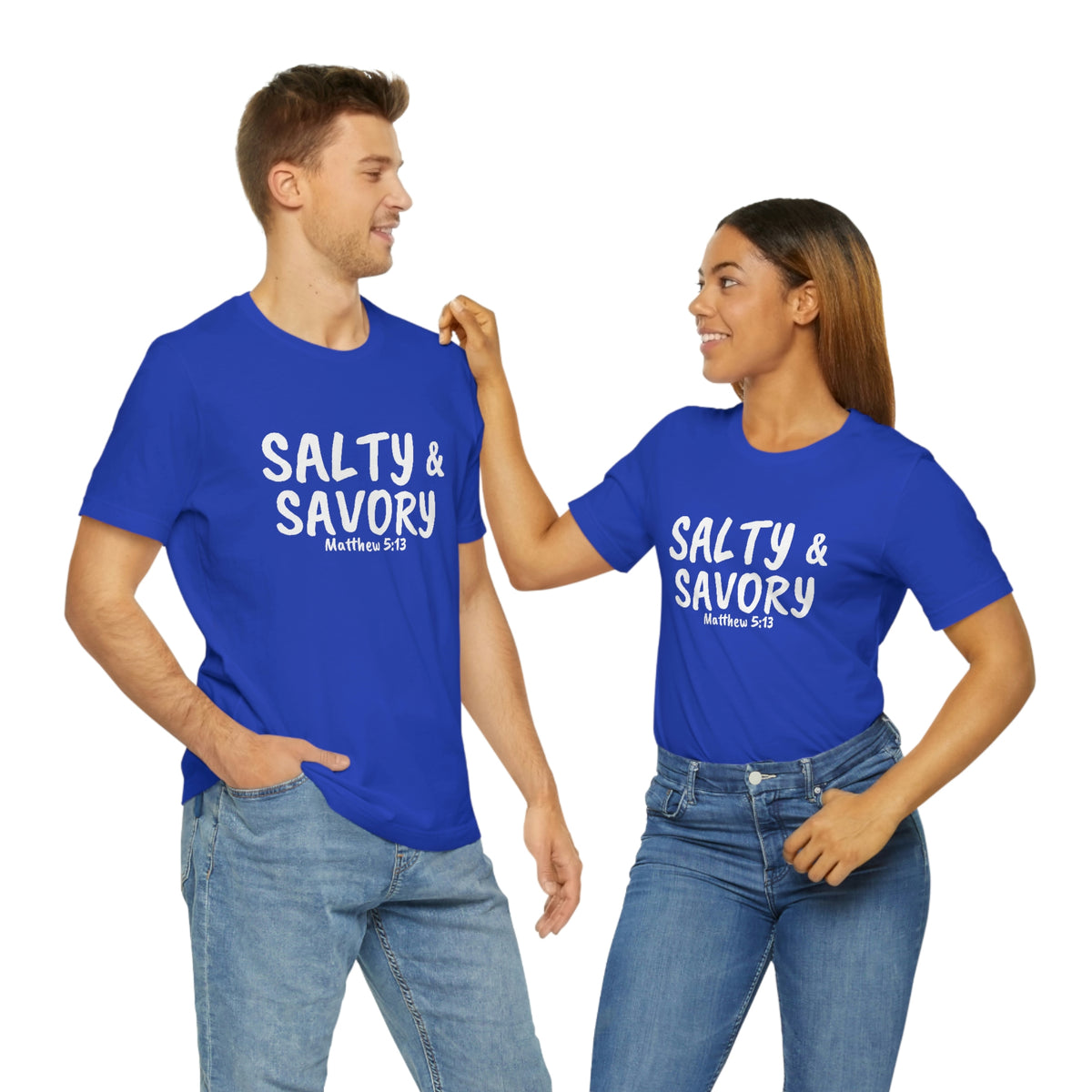 "Salty & Savory" Unisex Jersey Short Sleeve Tee