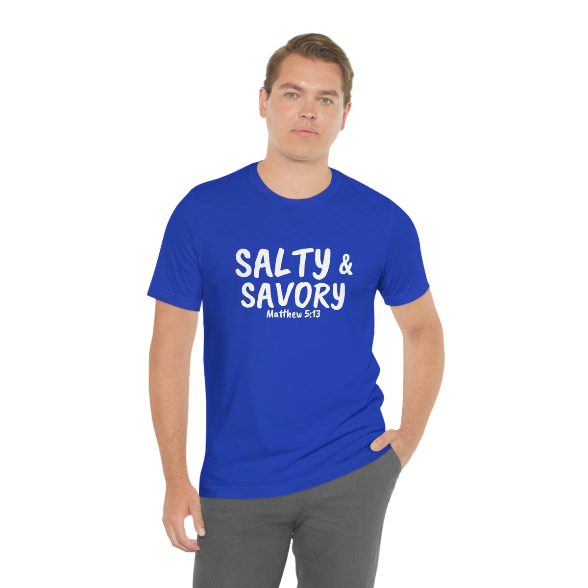 "Salty & Savory" Unisex Jersey Short Sleeve Tee