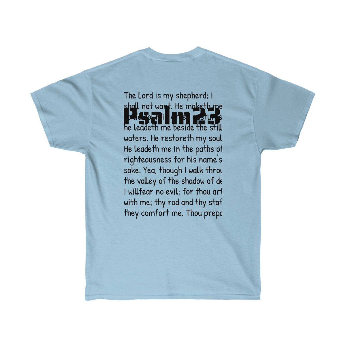 Psalm 23 Unisex Ultra Cotton Tee