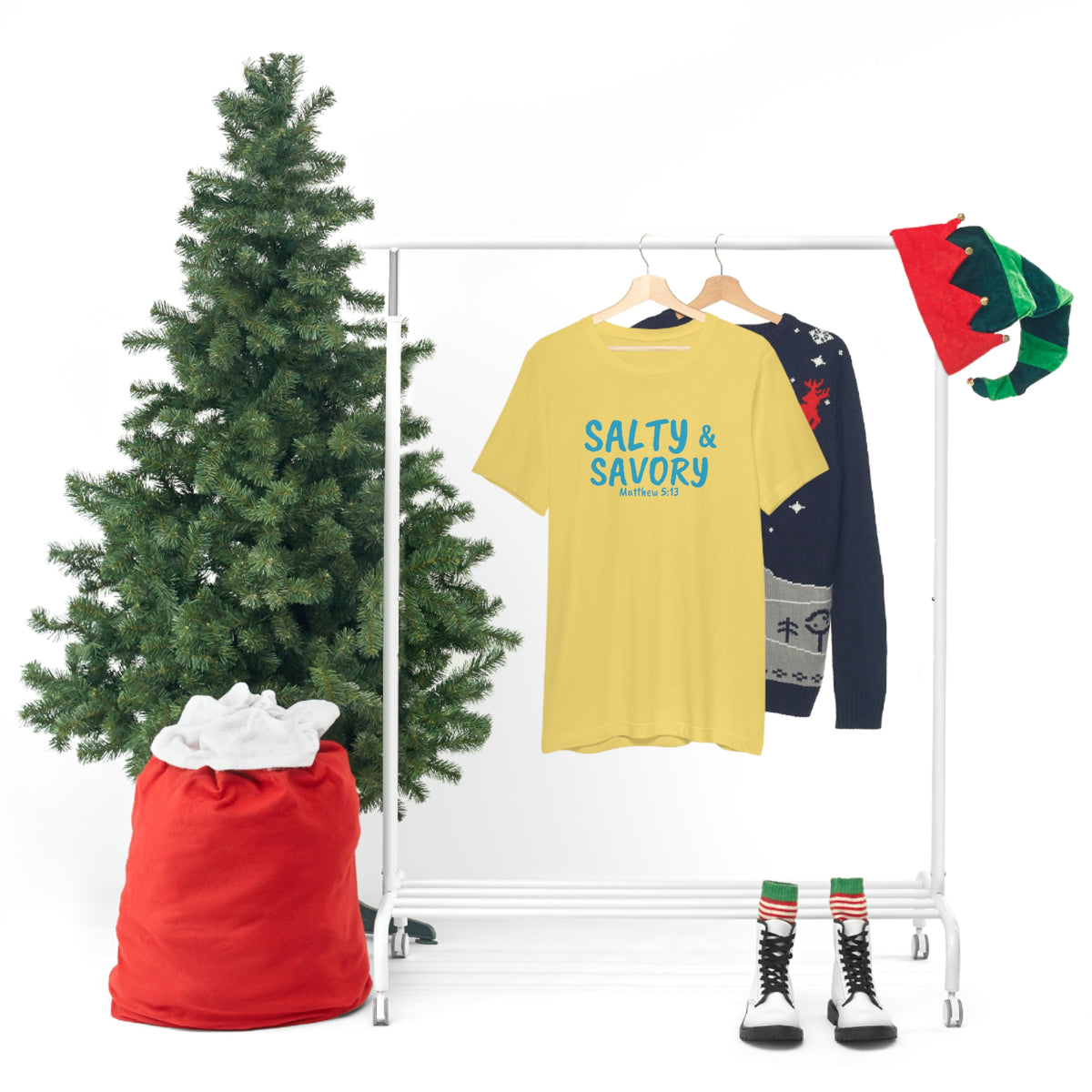 "Salty & Savory" Unisex Jersey Short Sleeve Tee