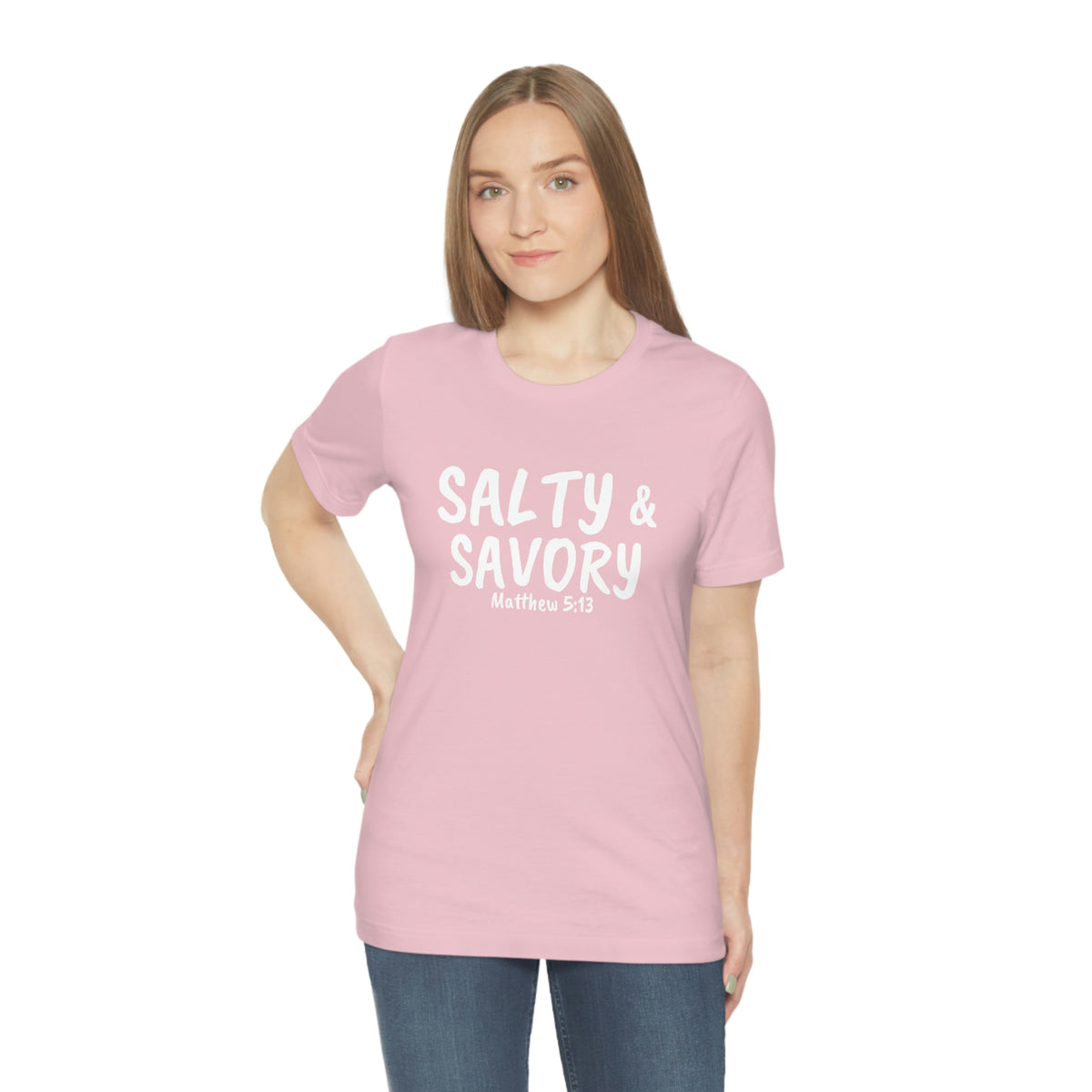 "Salty & Savory" Unisex Jersey Short Sleeve Tee