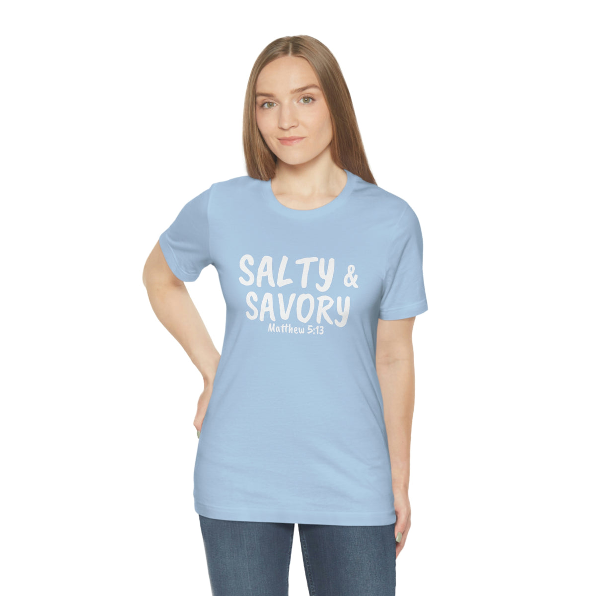 "Salty & Savory" Unisex Jersey Short Sleeve Tee