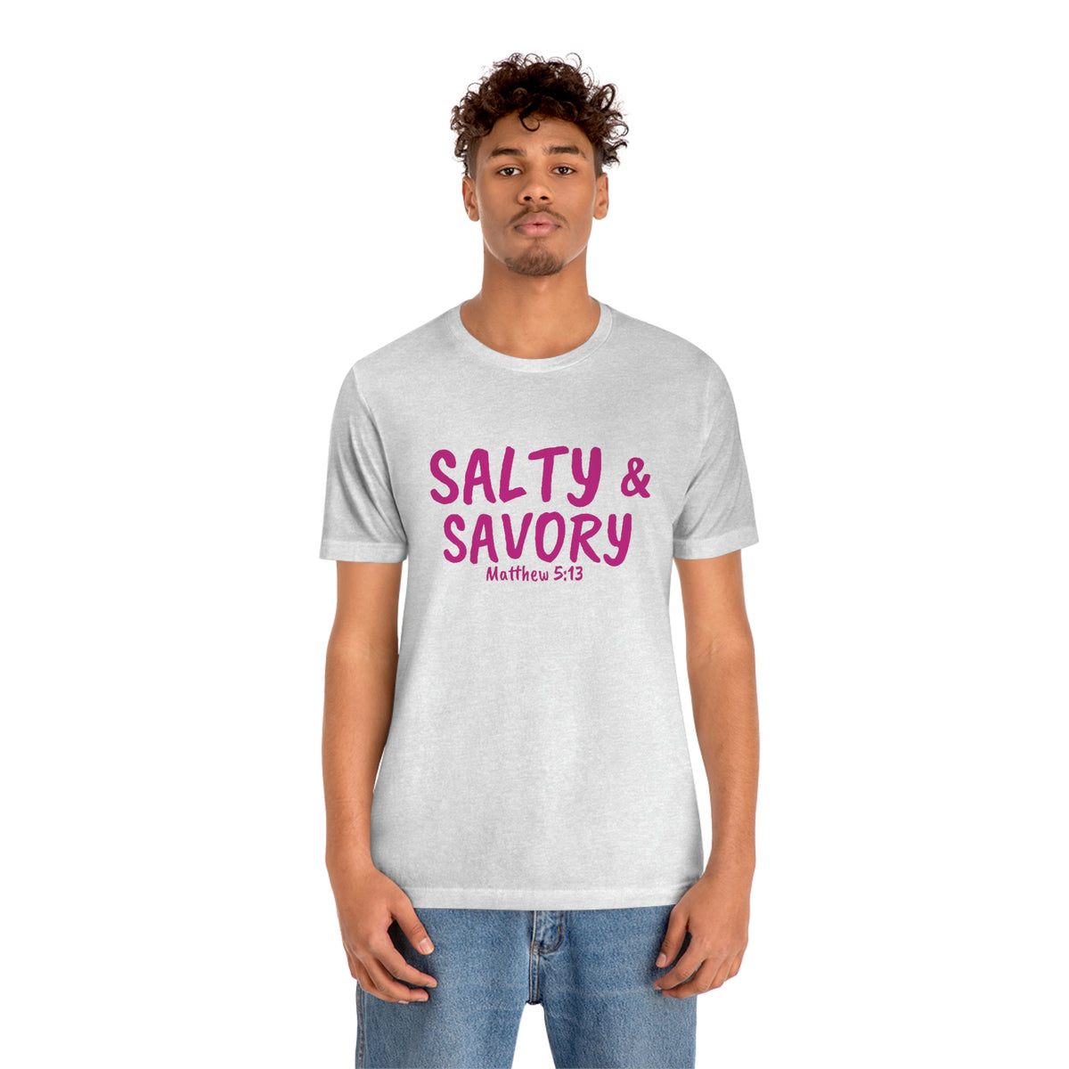 "Salty & Savory" Unisex Jersey Short Sleeve Tee