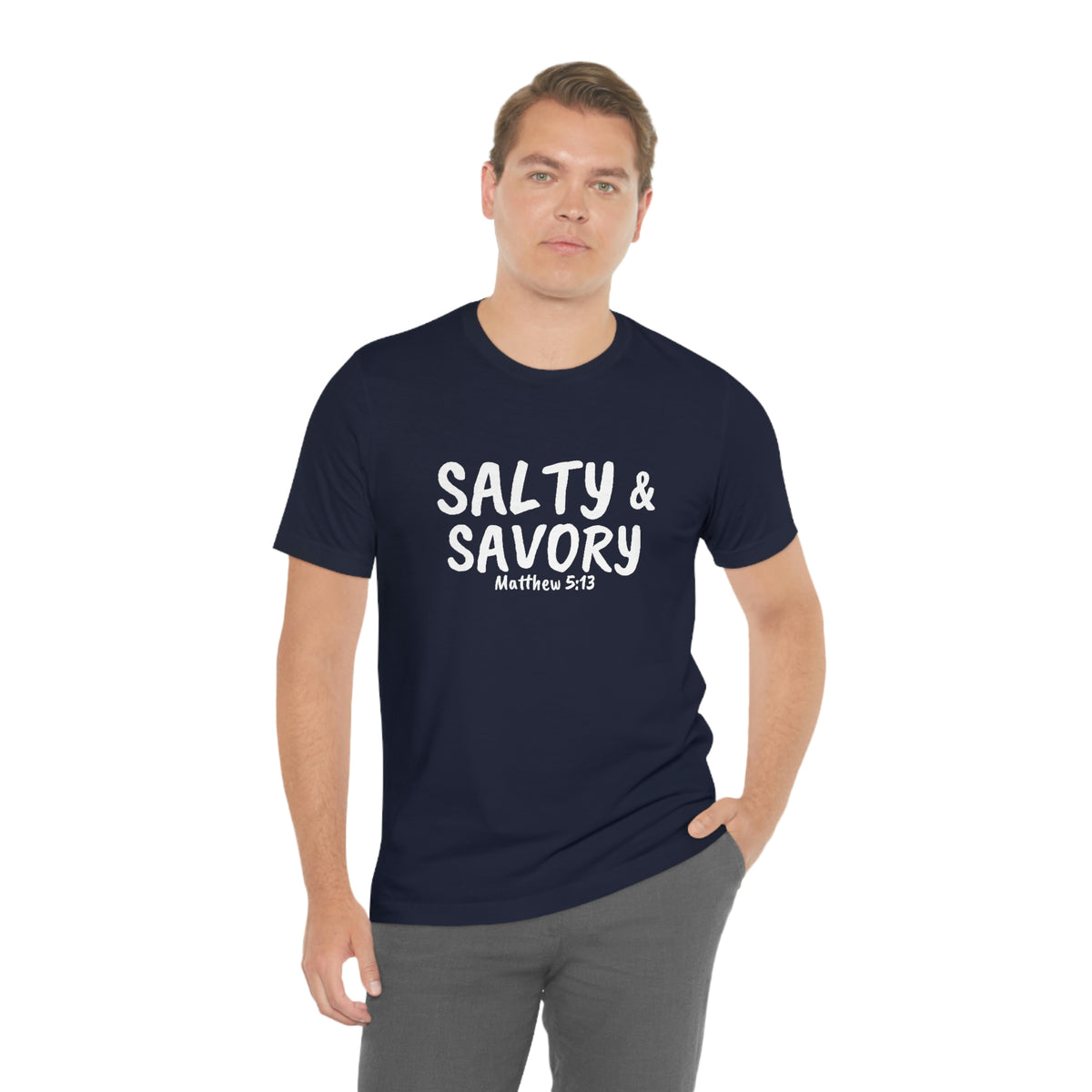 "Salty & Savory" Unisex Jersey Short Sleeve Tee