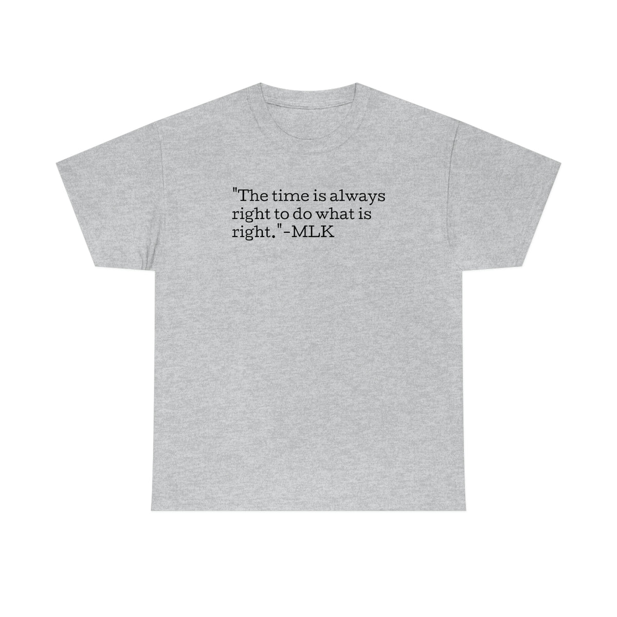 MLK Quote Unisex Heavy Cotton Tee