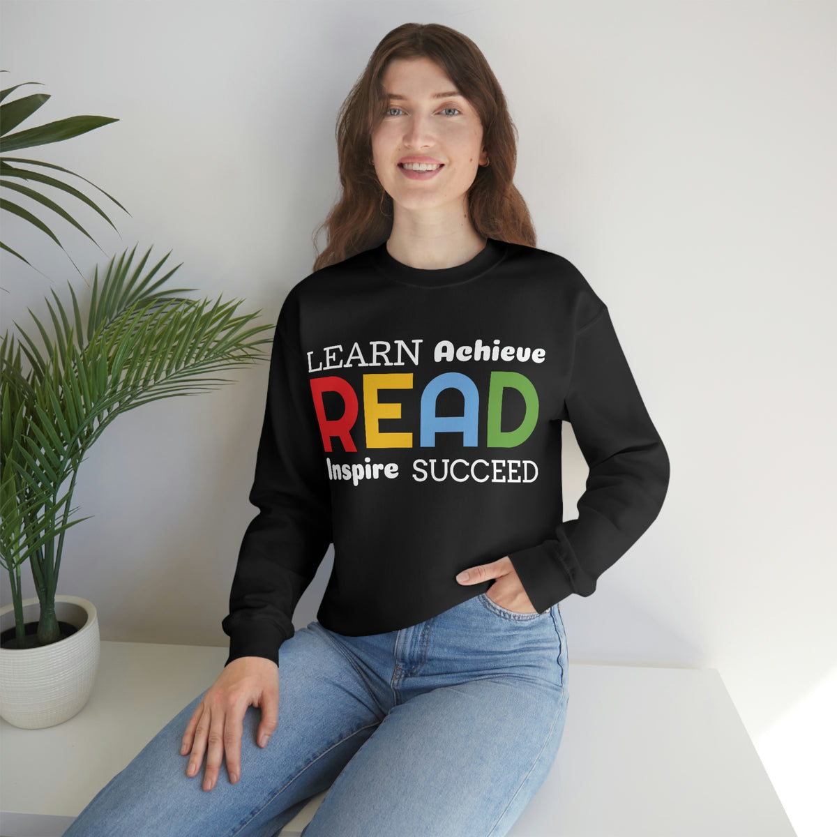 READ Sweatshirt Unisex Heavy Blend™ Crewneck Sweatshirt