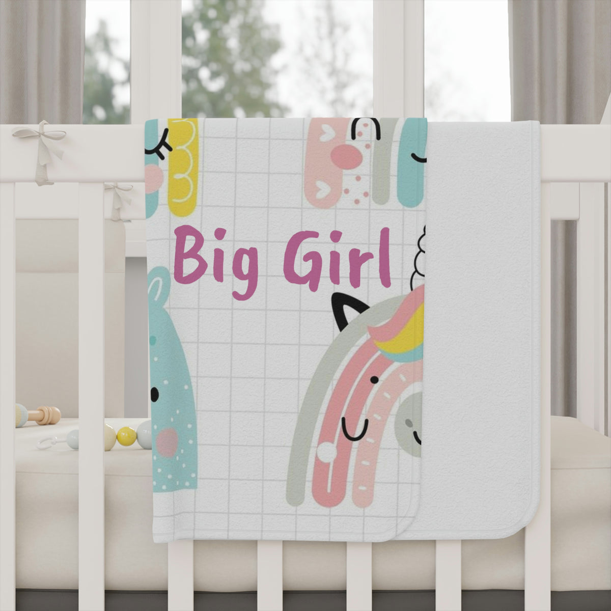 Big Girl Toddler Blanket