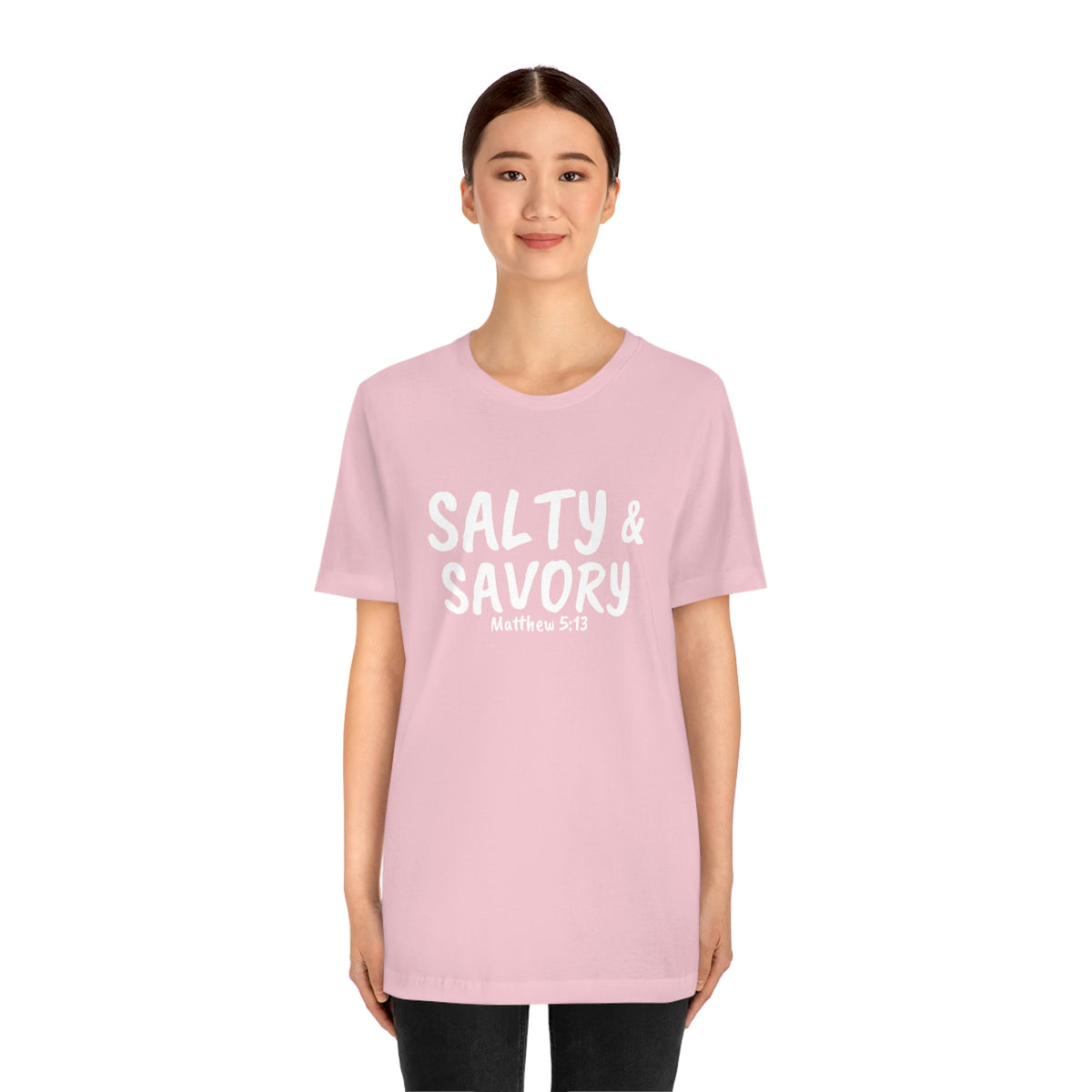 "Salty & Savory" Unisex Jersey Short Sleeve Tee