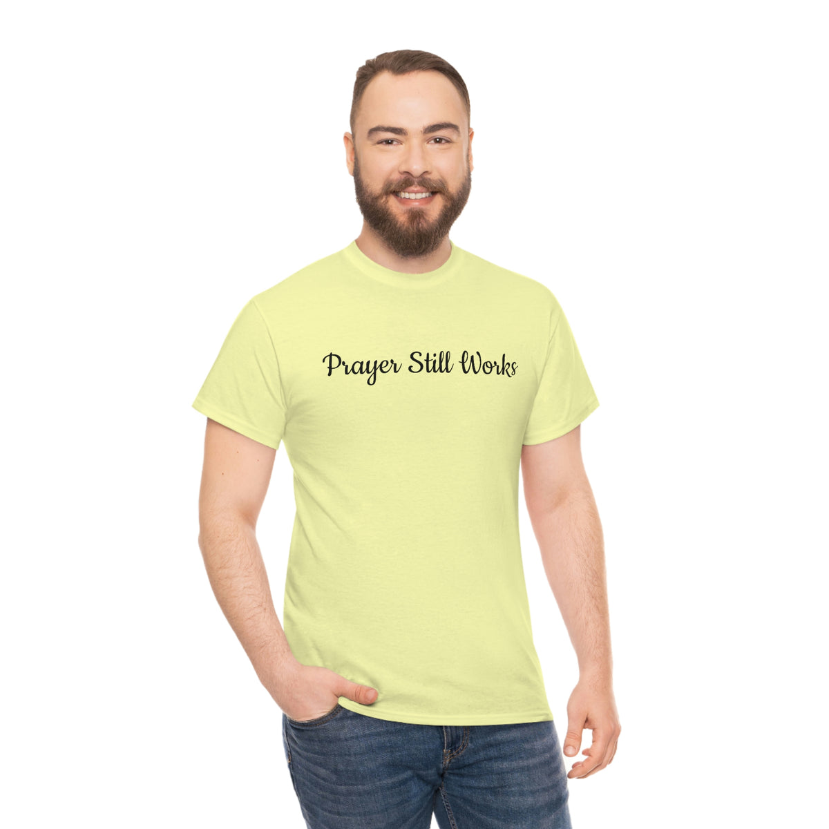 Prayer Still Works Unisex Heavy Cotton Tee