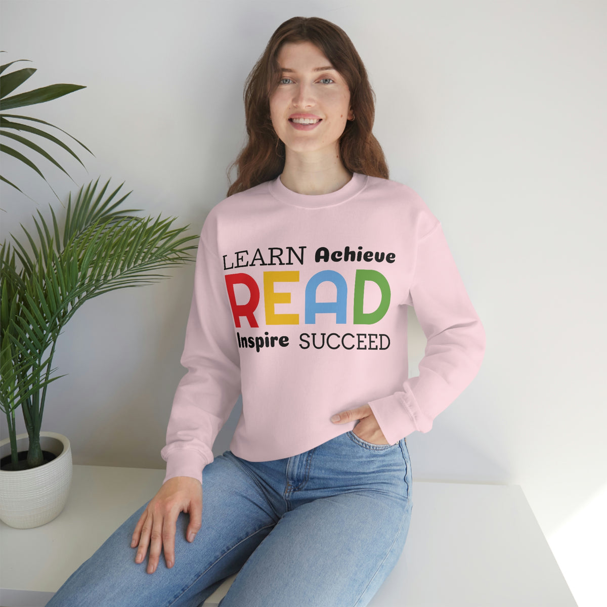 READ Sweatshirt Unisex Heavy Blend™ Crewneck Sweatshirt