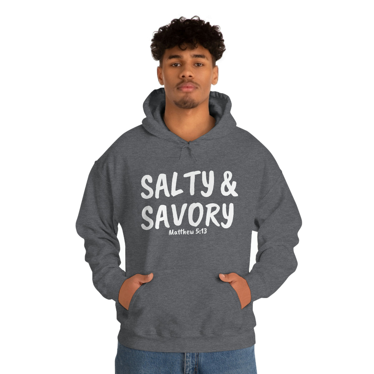 "Salty and Savory Unisex Heavy Blend™ Hooded Sweatshirt