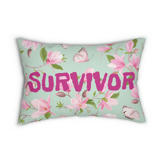 SURVIVOR Spun Polyester Lumbar Pillow