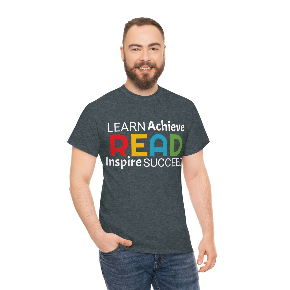 READ Unisex Heavy Cotton Tee